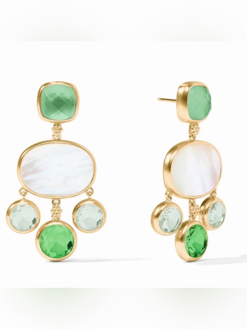 NWOT Julie Vos Kaleidoscopes Chandelier Earring